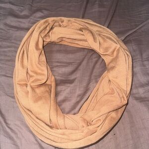 Elegant Tan Infinity Scarf